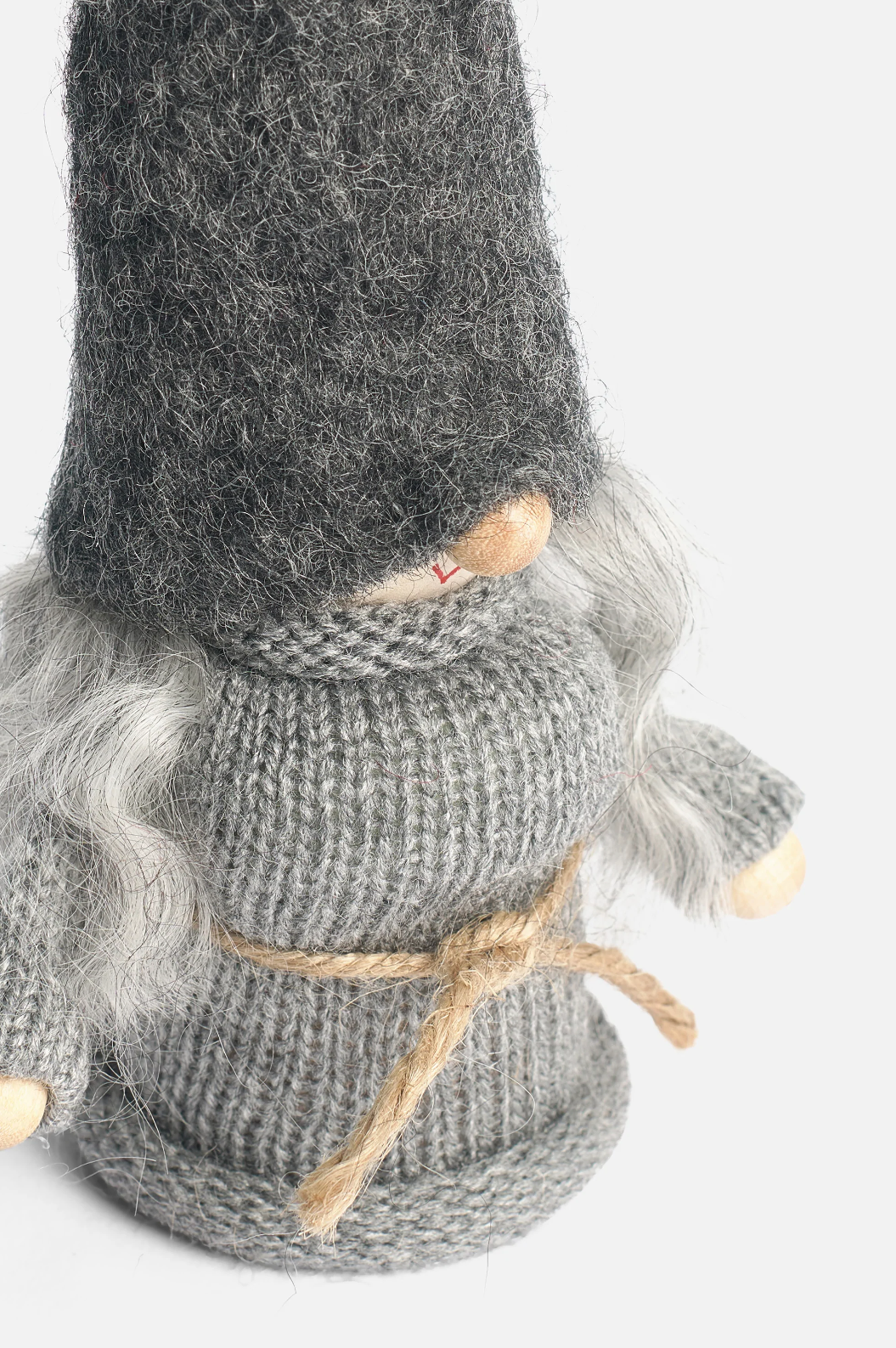 Tomte Gnome - Little Mormor (Grey Cap)